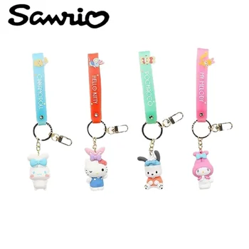 Sanrio анимационный периферийный каваи милый мультяшный рулет с корицей Hello Kitty my Melody ins брелок креативный подвесной подарок оптом