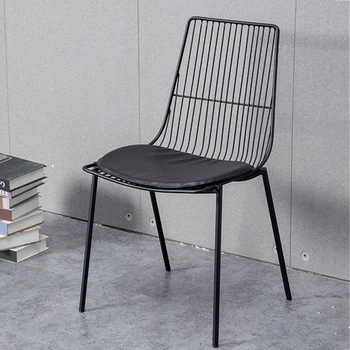 Скандинавский дизайн обеденных стульев на открытом воздухе Индивидуальные косметические столики Салонное кресло для вечеринок Парикмахерская Мебель Silla Escritorio T50CY