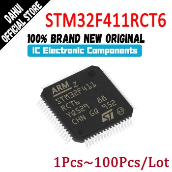 STM32F411RCT6 STM32F411RCT STM32F411RC STM32F411R STM32F411 STM32F микросхема MCU STM32 STM IC LQFP-64