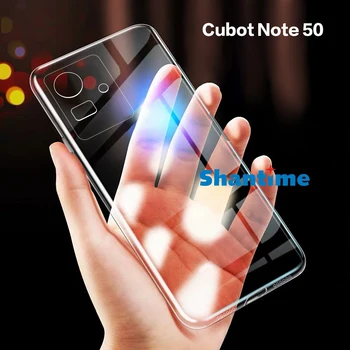 Для Cubot Note 50, гелевый пудинг, силиконовая защитная задняя крышка для телефона для Cubot Note 50, мягкий чехол из ТПУ 6,56 дюймов