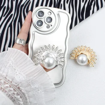 Trouvaille Vintage Pearl для Magsafe Phone Grip Tok Griptoks Кольцо на палец Держатель подставки для мобильного телефона Роскошный стиль