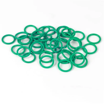 1 шт. Зеленые/коричневые уплотнительные кольца FKM диаметром проволоки 6 мм, Уплотнительные кольца из фторкаучука, прокладки диаметром 28-300 мм, Шайба для уплотнительных колец