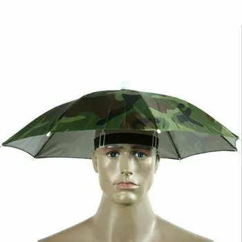 для Солнцезащитного Зонтика Шляпа Портативный Складной Рыболовный Зонт Головной Убор Зонтик Шляпа УФ