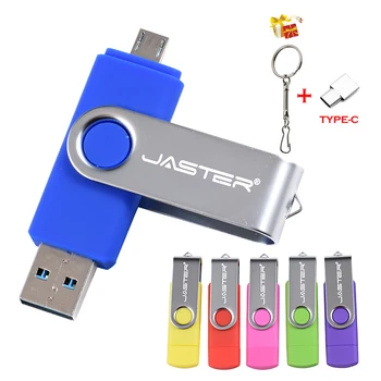 JASTER USB Флэш-Накопители Pen Drive 128 ГБ Пластиковая Флешка 32 ГБ 64 ГБ 16 ГБ Мини-Ключ Memory Stick 8 ГБ 4 ГБ Бесплатная Цепочка Для Ключей Высокая Скорость