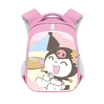 Детский Водонепроницаемый рюкзак Sanrio Kuromi для школы, розовая сумка для косплея в стиле аниме Kawaii, дорожная сумка для школьницы, подарок для девочки Mochila