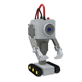MOC Butter Robot Building Block Kit Фигурка персонажа из аниме-фильма Бот для передачи Масляного кирпича Модель Игрушки-головоломки для детей Подарок на День рождения