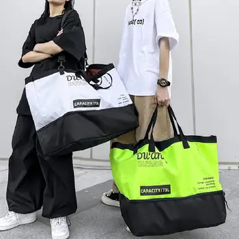 Дорожная сумка для фитнеса, модная сумка через плечо, повседневная сумка для путешествий на открытом воздухе, баскетбольная сумка для хранения на выходные, спортивная сумка xa208wd