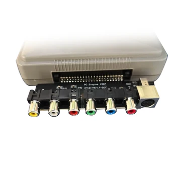 Преобразователь выходного сигнала аудиовыхода для карты RGBS для N EC PCE PC Консоли двигателя для Grafx TV Преобразователя переменного тока RGBS