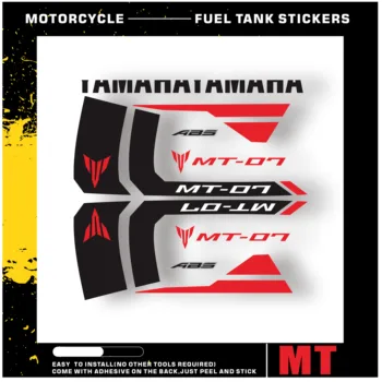 Наклейка с Полным Топливным Баком Мотоцикла, Выполненная по Индивидуальному Заказу В Нескольких Цветах, Логотип MT-07, Новый Для YAMAHA MT-07 MT07