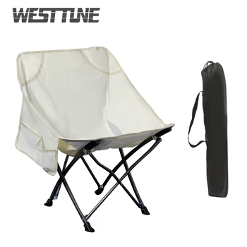 Съемный Портативный складной Лунный стул, уличные походные стулья, стул для пляжной рыбалки, Сиденье для пикника Инструменты для туристических походов
