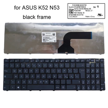 Подлинная Итальянская клавиатура Для ASUS N53 K52 X61 N61 G60 G51 X54HR X54HY N53T IT Euro qwerty сменные клавиатуры 0KNB0-602DIT00