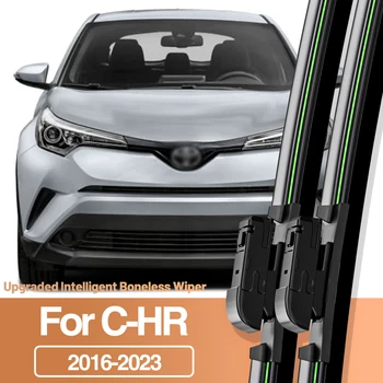 2x Для Toyota C-HR CHR C HR 2016-2023 Щетки Стеклоочистителя Переднего Лобового Стекла Аксессуары Для Окон 2017 2018 2019 2020 2021 2022