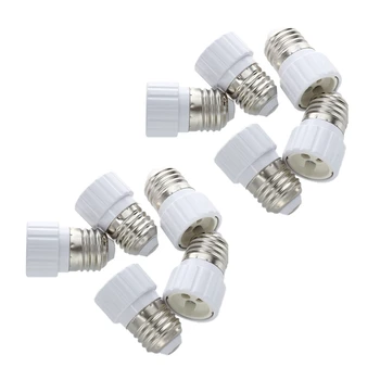 Лампа E27-GU10 Цоколь лампочки Адаптер для преобразования гнезда 10 шт.