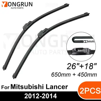 Передние стеклоочистители для Mitsubishi Lancer 2012-2014 Резина для щетки стеклоочистителя 26 