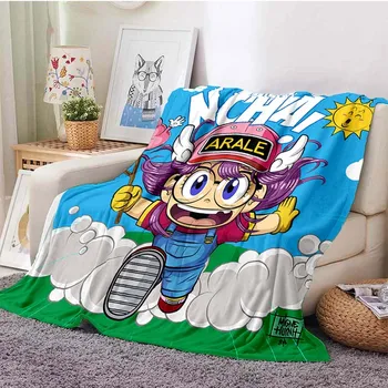 Детское одеяло с рисунком героини мультфильма Арале маленькой девочки Портативное мягкое и удобное детское тонкое одеяло