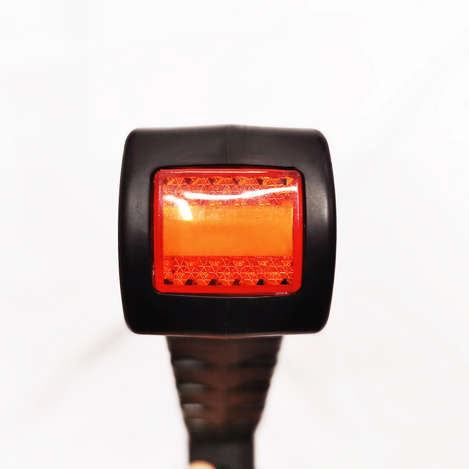 10ШТ 24V LED боковая отметка света прицепа грузовика боковая поясная лампа трехцветной направляющей воды задние фонари Переоборудуют плавный указатель поворота