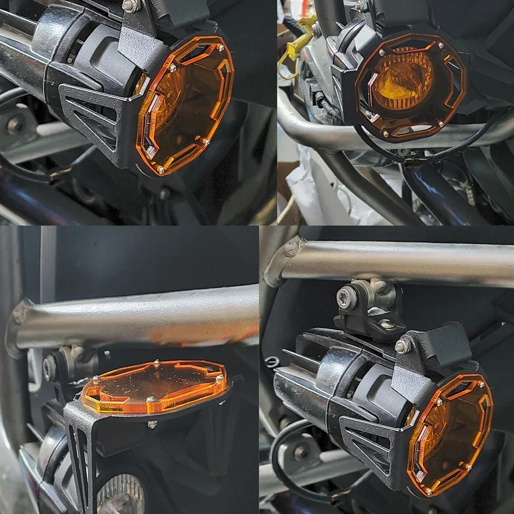 2ШТ Мотоцикл 7 Цветов Откидывающийся Протектор Противотуманных фар Подходит Для BMW R1200GS ADV LC F750GS F850 GS 1200 R1250RS G310R C650