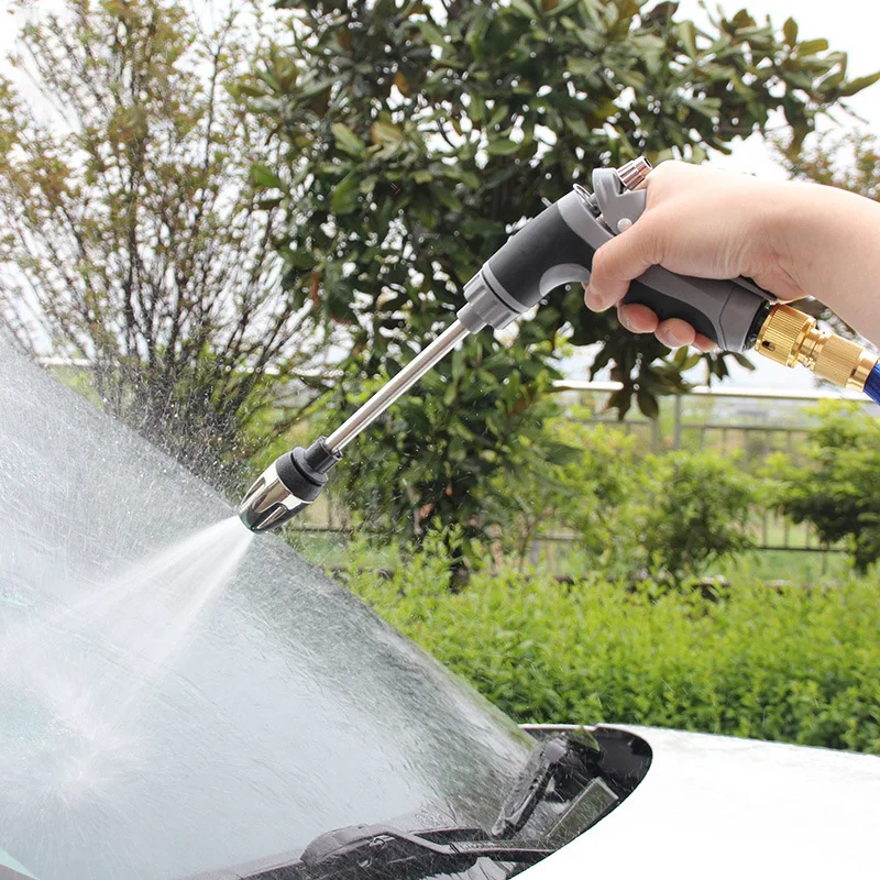 Автомобильный портативный водяной пистолет высокого давления для чистки автомойки, шланга для полива сада, спринклерной пены для воды
