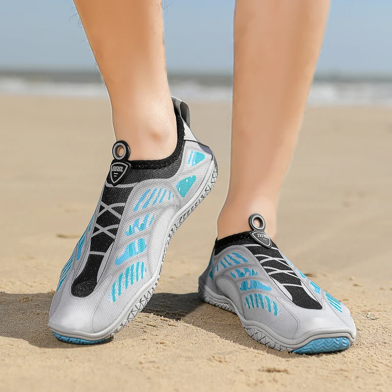 Водная обувь для женщин и мужчин на открытом воздухе Босоногие пляжные сандалии для плавания Вверх по течению Водная обувь Быстросохнущая Нескользящая обувь для дайвинга