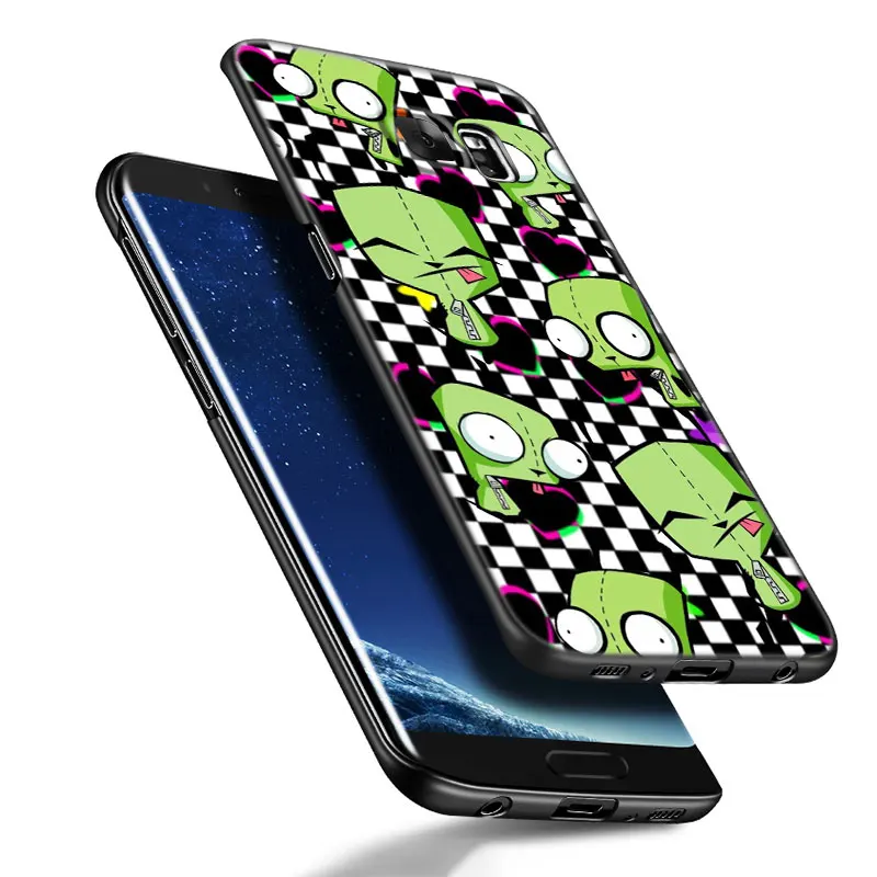 Захватчик Зим Аниме Чехол Для Телефона Samsung Galaxy S21 S20 FE S22 Ultra S10 Lite S9 S8 Plus S7 Edge S10E Мягкий Черный Чехол Из ТПУ