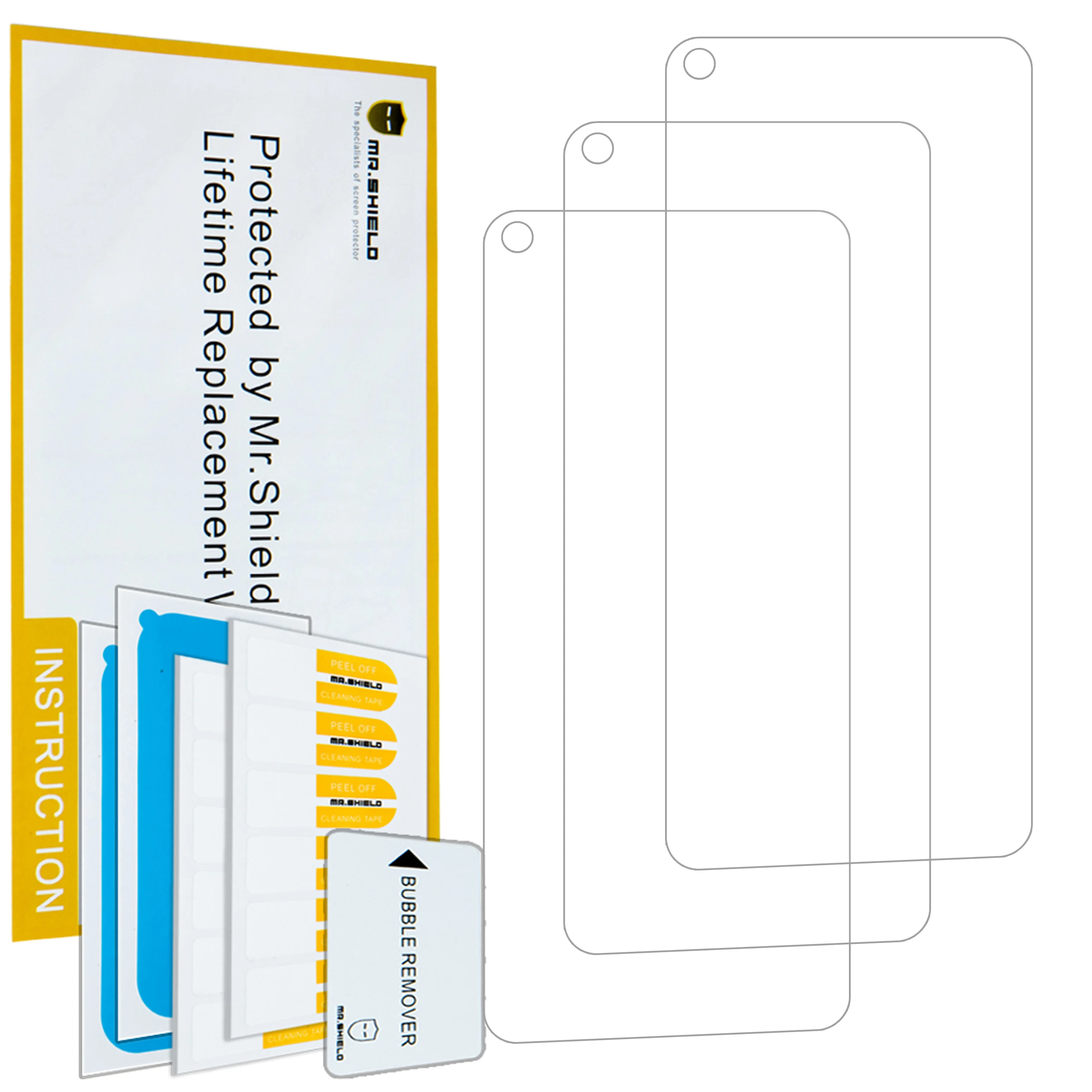 Защитная пленка для экрана Mr.Shield [3 упаковки] для UNIHERTZ LUNA Premium Clear Screen Protector (ПЭТ)