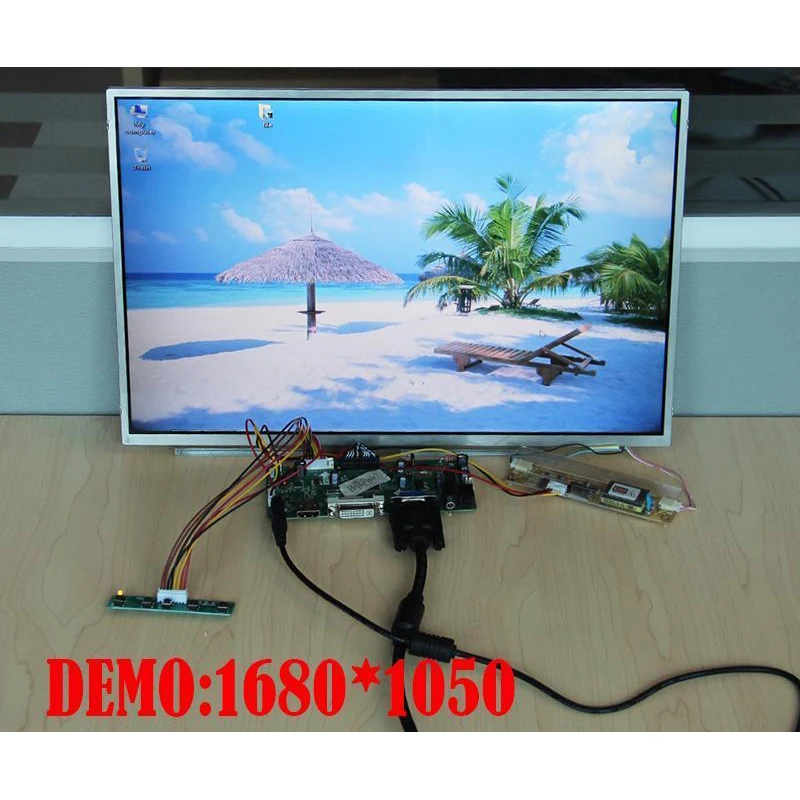 комплект для M170EG01 V2/M170EG01 V3 30pin Плата контроллера Dispiay панель 1280x1024 4 лампы HDMI + DVI + VGA ЖК-аудио плата драйвера