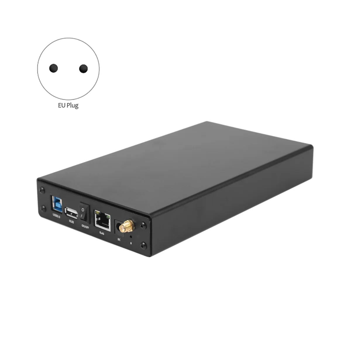 Корпус внешнего жесткого диска Rj45, Nas, антенна Wi-Fi, беспроводной интерфейс жесткого диска Sata USB 3.0, интерфейс Wi-Fi, коробка жесткого диска, жесткий диск 3.5-Caddy EU Plug