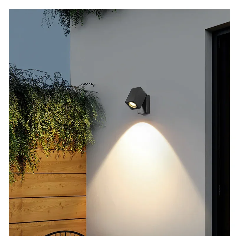 Настенный светильник для коридора, лестницы, крыльца, светодиодный 3000K, настенный светильник для ванной комнаты, настенный бра для туалетного столика